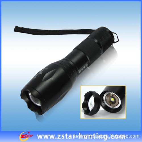 Waterproof Rechargeable 10W CREE T6 LED Flashlight with CE (ZSHT0028)